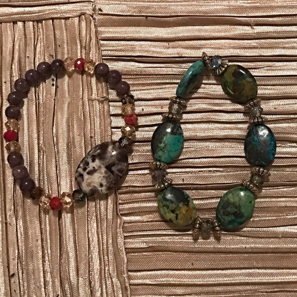 Handmade beaded bracelets - Picture 2 of 2